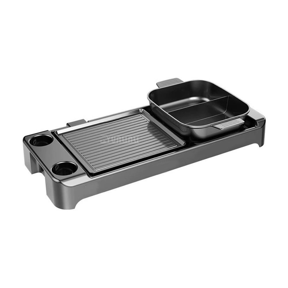 Electric Barbecue Hotpot Stove - مراجعة Home Cooking Electric وسعره