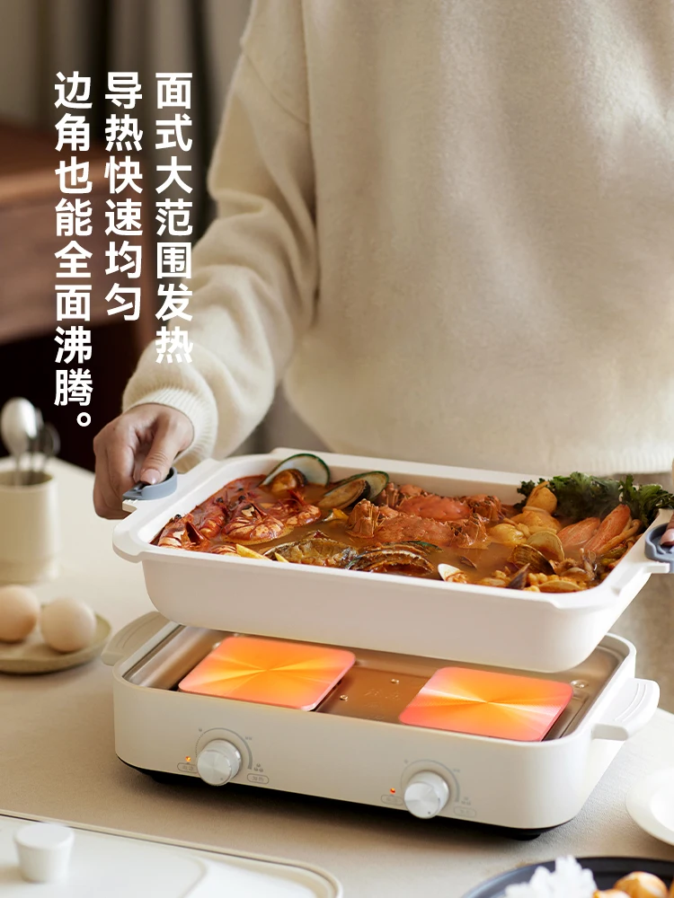 220V Olayks Multi Function Ele - مراجعة Home Cooking Electric وسعره