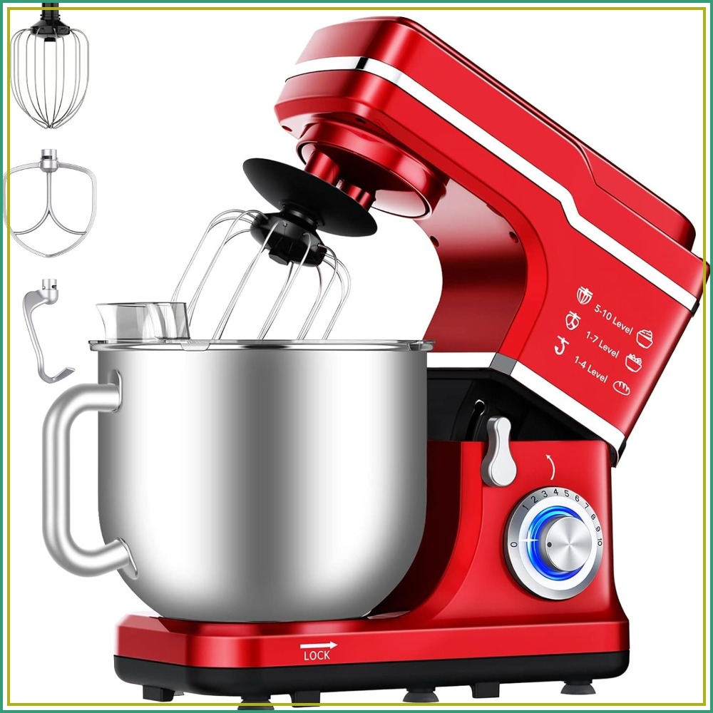 7.5 QT Stand Food Mixer, 10-Sp - مراجعة Home Cooking Electric وسعره
