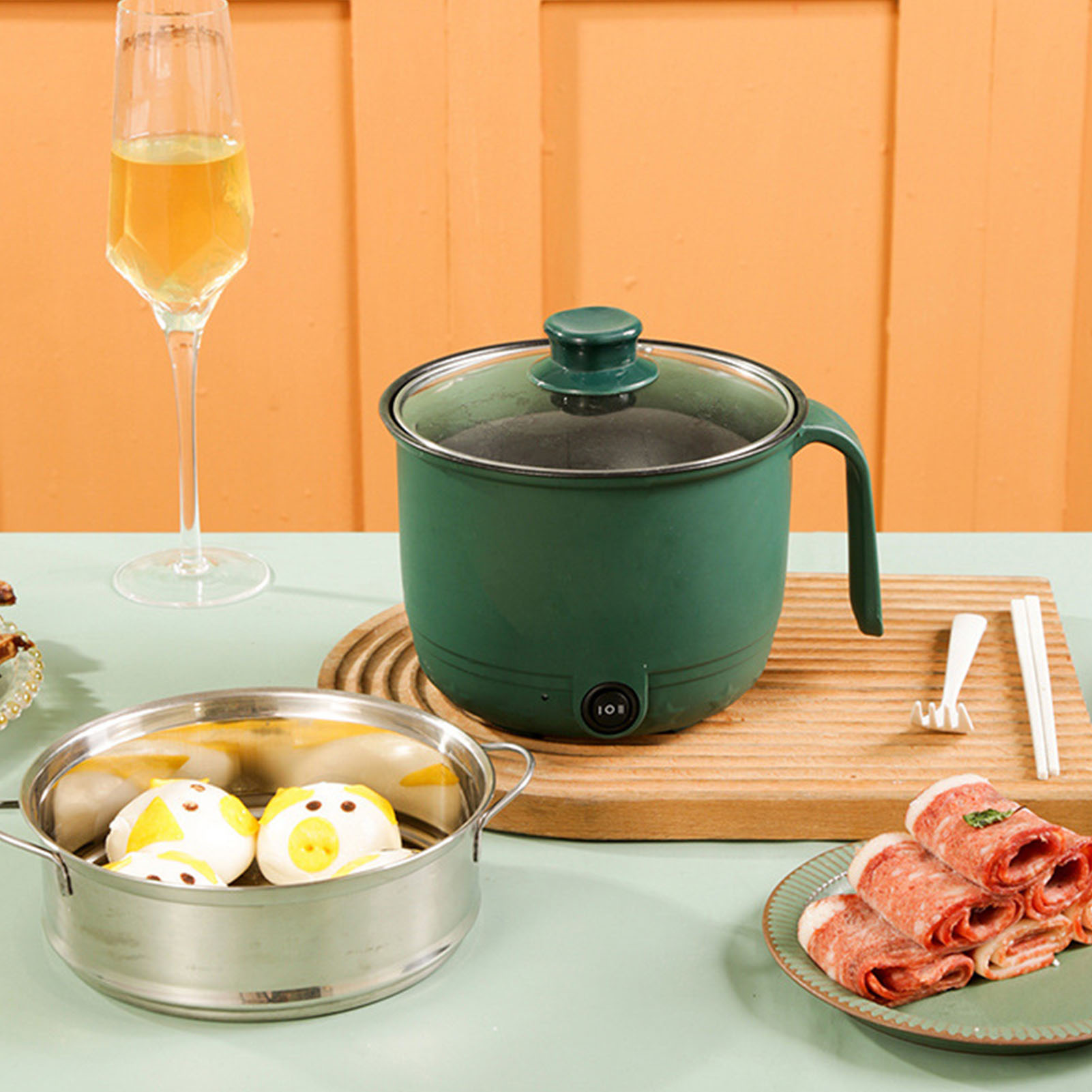Electric Cooking Pot 1.5L 600W - مراجعة Home Cooking Electric وسعره